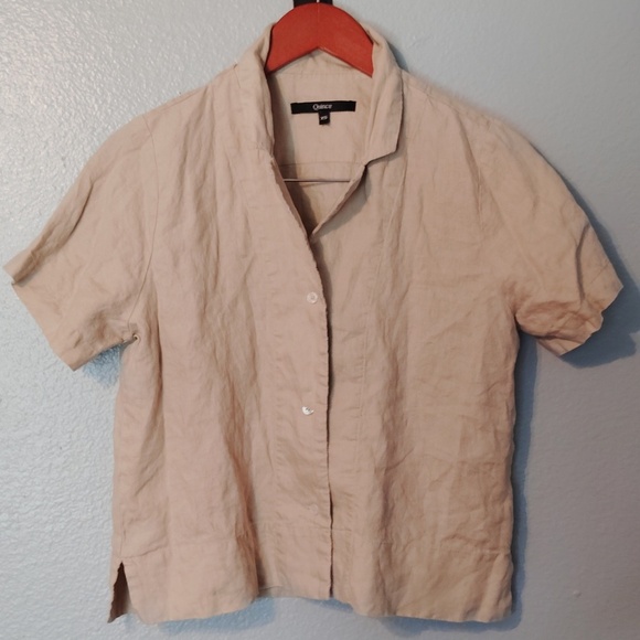 Quince Linen Blouse Size XS - Picture 3 of 13